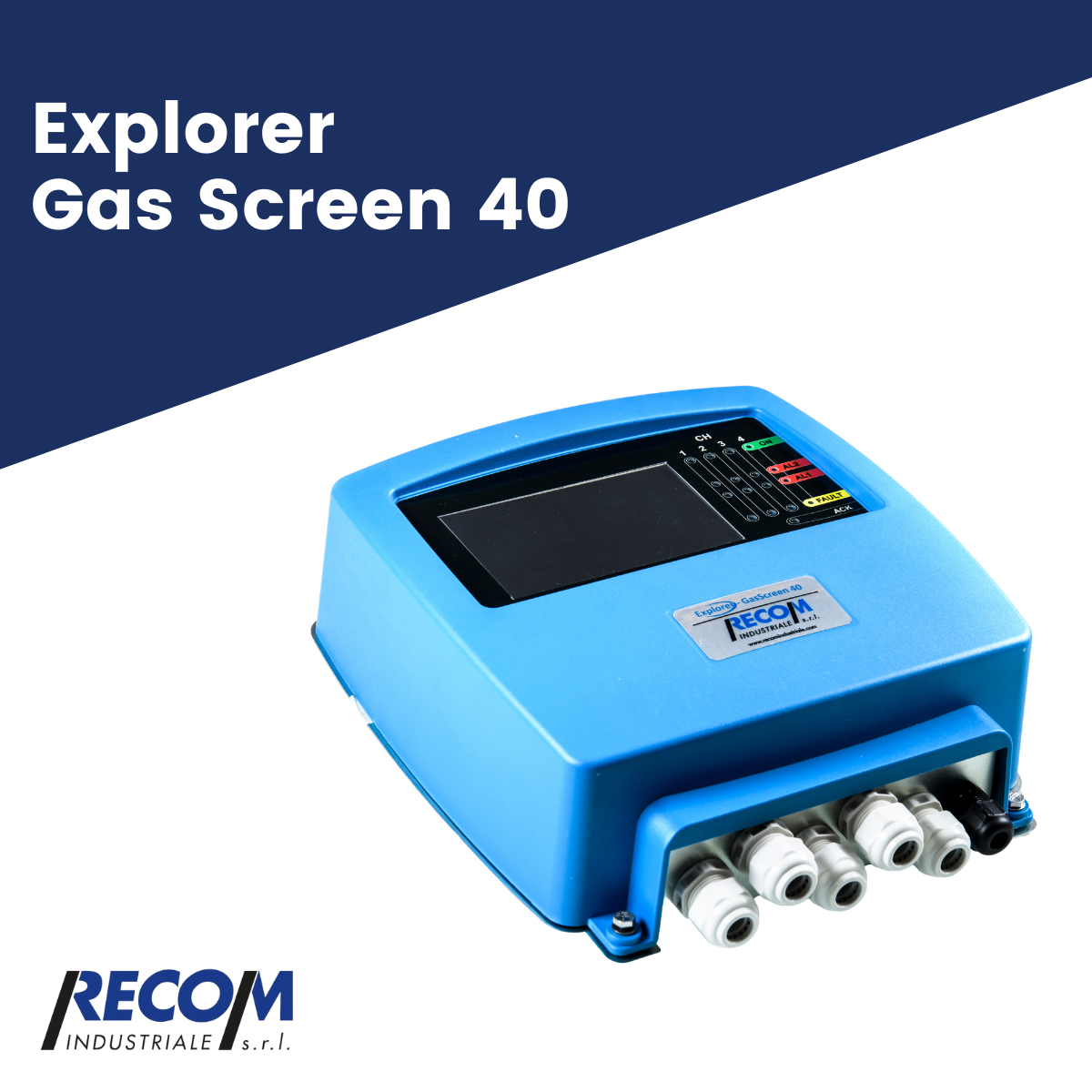 sensori gas centralina gas screen 40